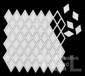 Tando Creative - Chipboard Diamond Grid