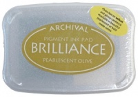 Brilliance Ink Pad - Pearlescent Olive
