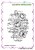 Flora Musica Individual cling mounted rubber stamp