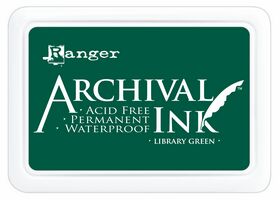 Ranger Archival Inkpad - Library Green