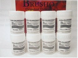 Brusho Crystal Colours - Set of 8