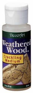 Deco Art Weathered Wood Crackling Medium