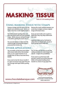 Masking Tissue - A4 Pack of 3