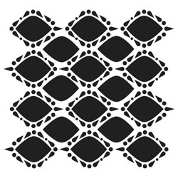 Crafter's Workshop Template 6x6 Pointy Circles