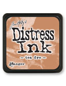 Tim Holtz Mini Distress Ink Pad - Tea Dye