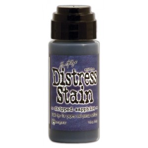 Tim Holtz Distress Stain Chipped Sapphire