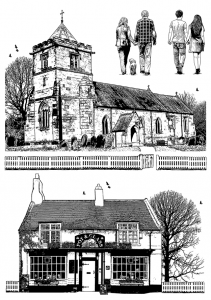 Crafty Individuals - The Village Inn and Church