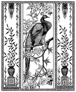 Crafty Individuals - UM Oriental Peacock Panel