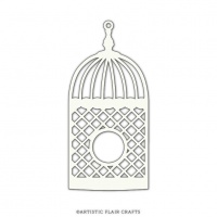 Artistic Flair 101 Piece (4'') - Open Bird Cage Mask
