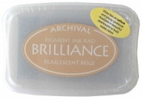 Brilliance Ink Pad - Pearlescent Beige