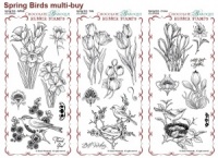 Spring Birds Rubber Stamps Multi-buy - DL