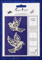 Crafty Individuals Mask - Sweet Flying Birds