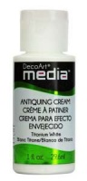 DecoArt Antiquing Cream - Titanium White
