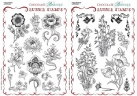 Fancy Flowers/Poppy Meadow Rubber stamps Multi-buy - A5