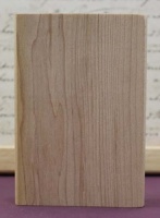 Wood Art Block - 9.7 x 6.5cm Rectangle