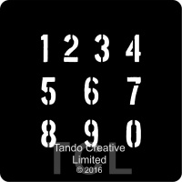Tando Creative Mini Mask - Numbers