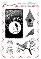 Sing Your Song Rubber stamp sheet - A5