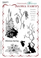 Glorious Spring Rubber stamp sheet - A5