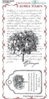 Hydrangea Tag Stamp Sheet - DL