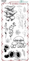 Nature Table Rubber Stamp Sheet - DL