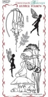August Fairy Rubber Stamp sheet - DL