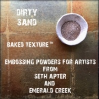 Seth Apter Baked Texture Embossing Powder - Dirty Sand
