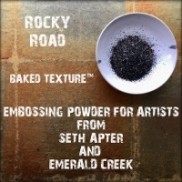 Seth Apter Baked Texture Embossing Powder - Rocky Road