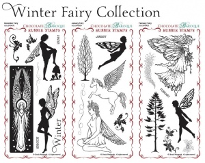 Winter Fairy Collection Rubber Stamps Multi-buy - DL